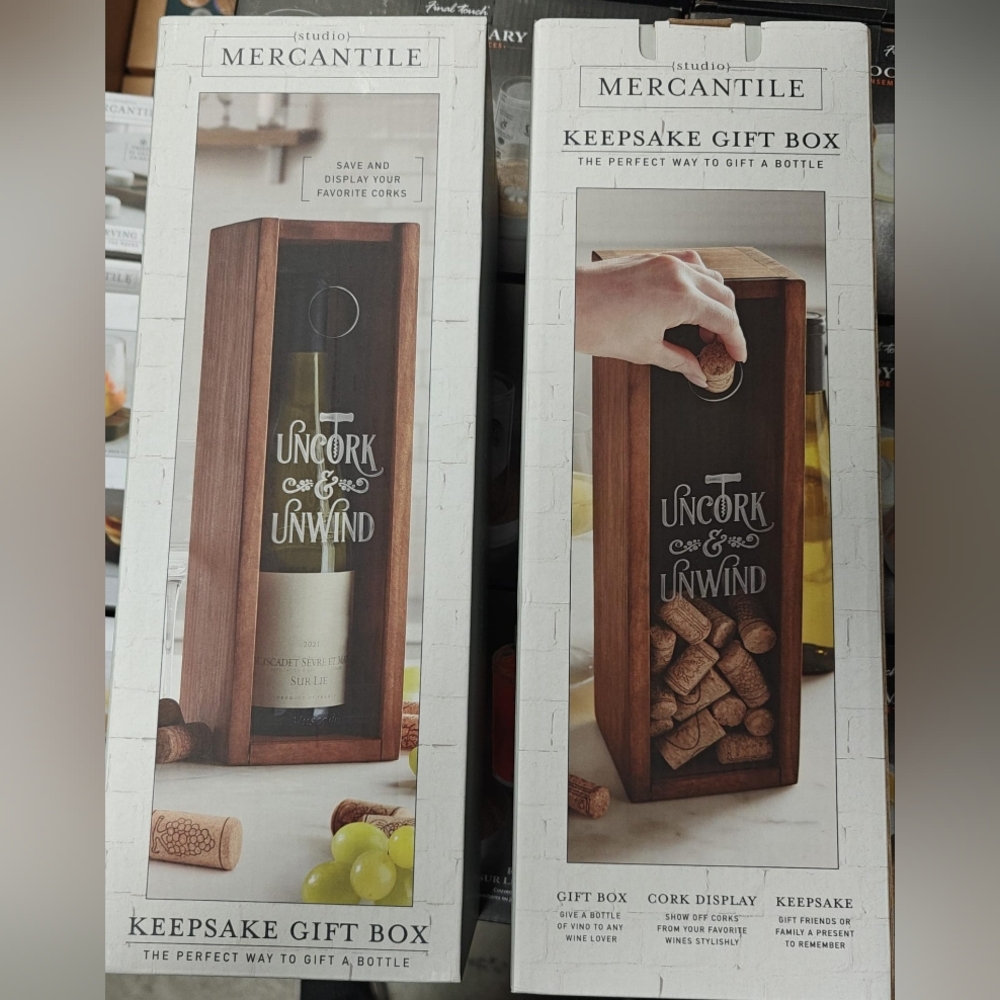 Studio MercantileWine Keepsake Box